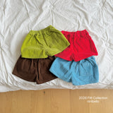 ［ninibello］Peekaboo corduroy pants
