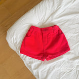 ［ninibello］Peekaboo corduroy pants