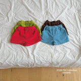 ［ninibello］Peekaboo corduroy pants