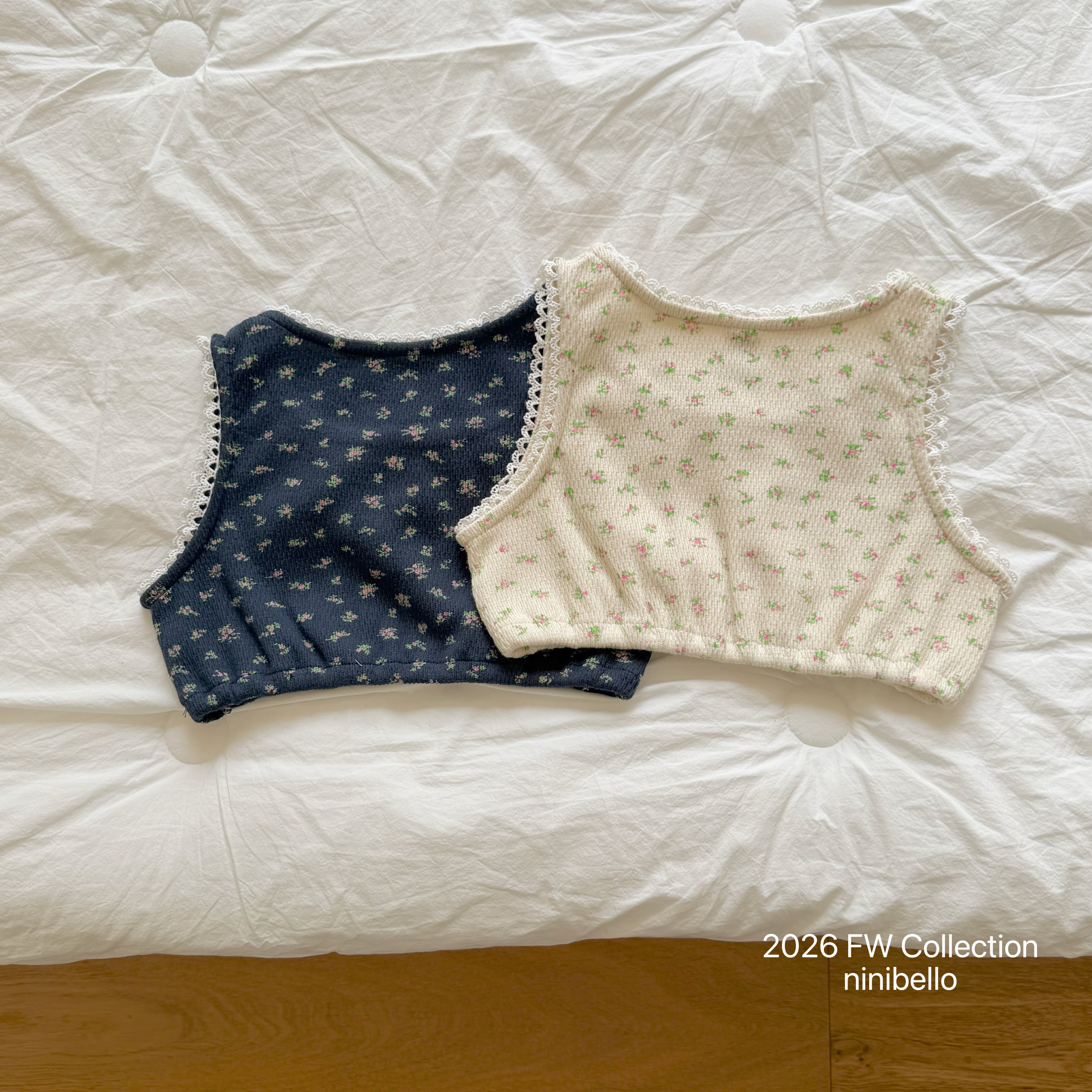 ［ninibello］Roro lace bustier