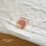 ［ninibello］Happy meal short sleeve tee (kids)
