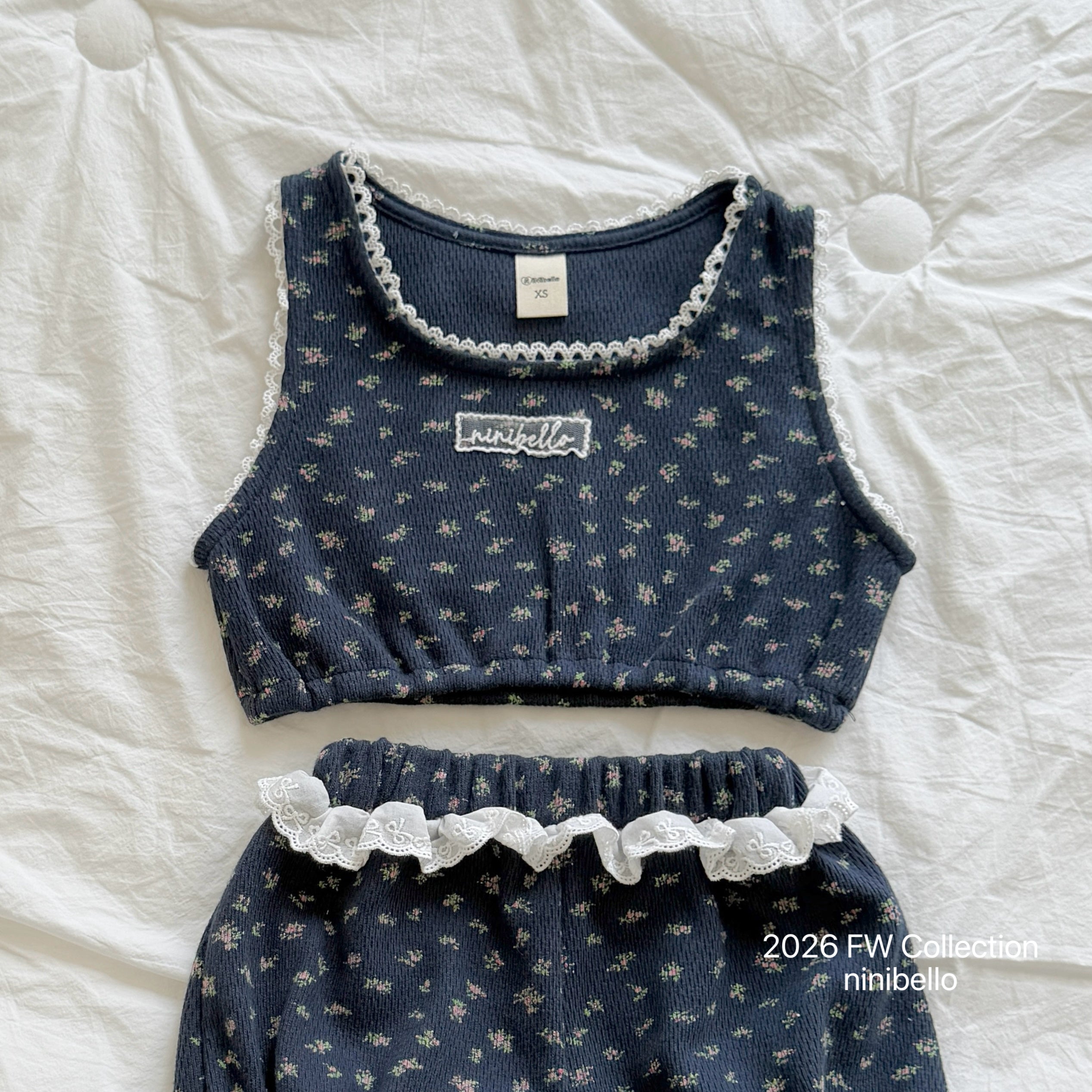 ［ninibello］Roro lace bustier