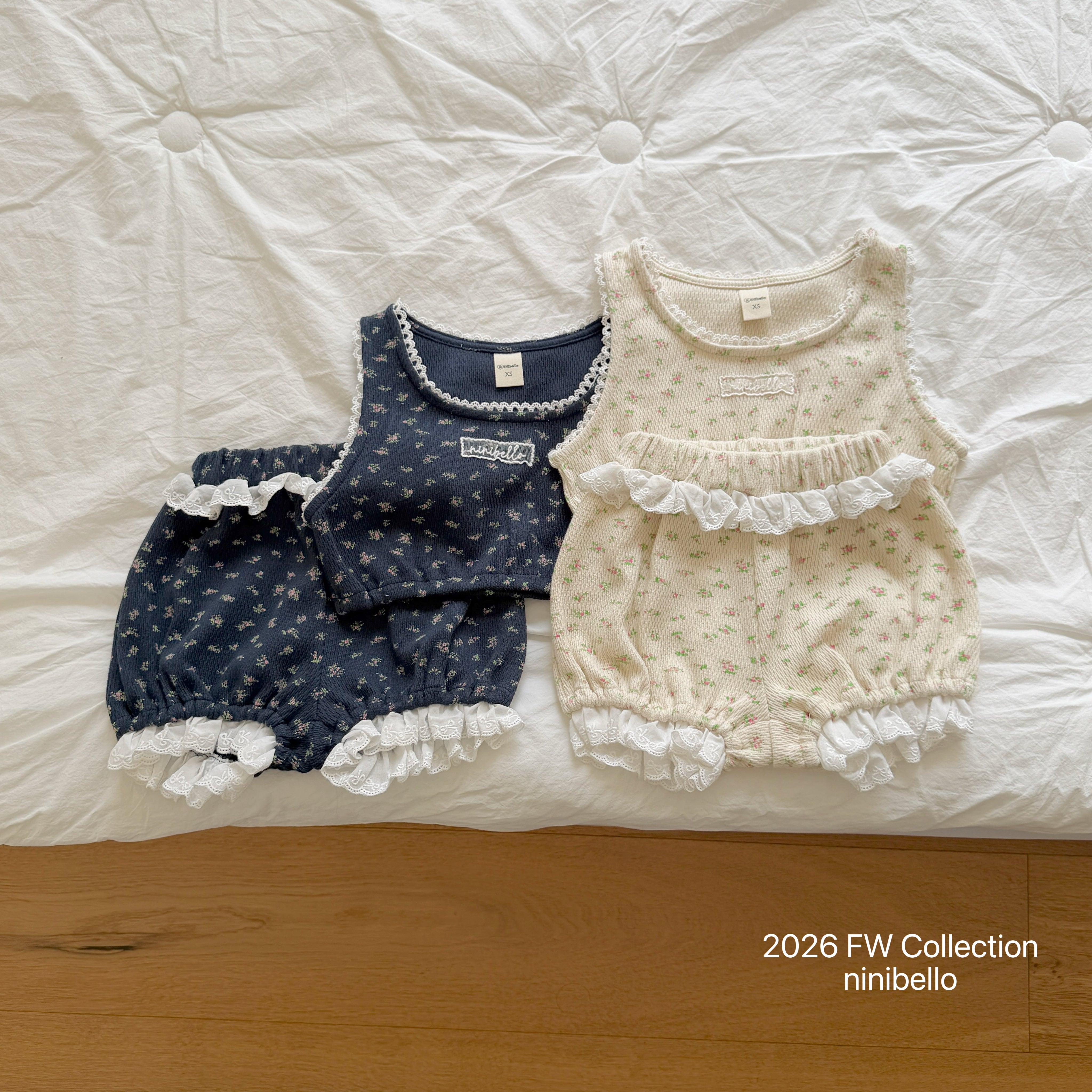［ninibello］Roro lace bustier