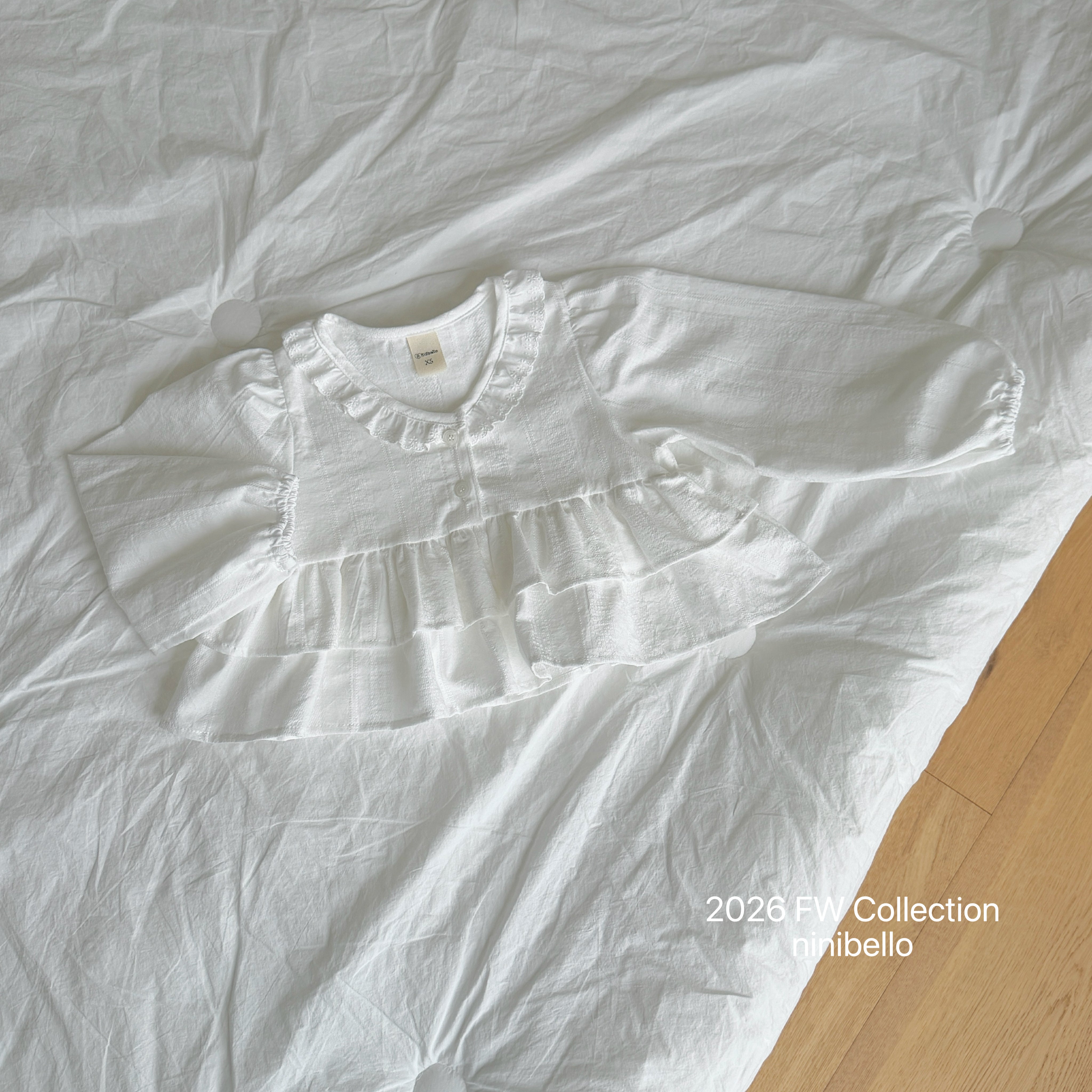 ［ninibello］Mone lace blouse