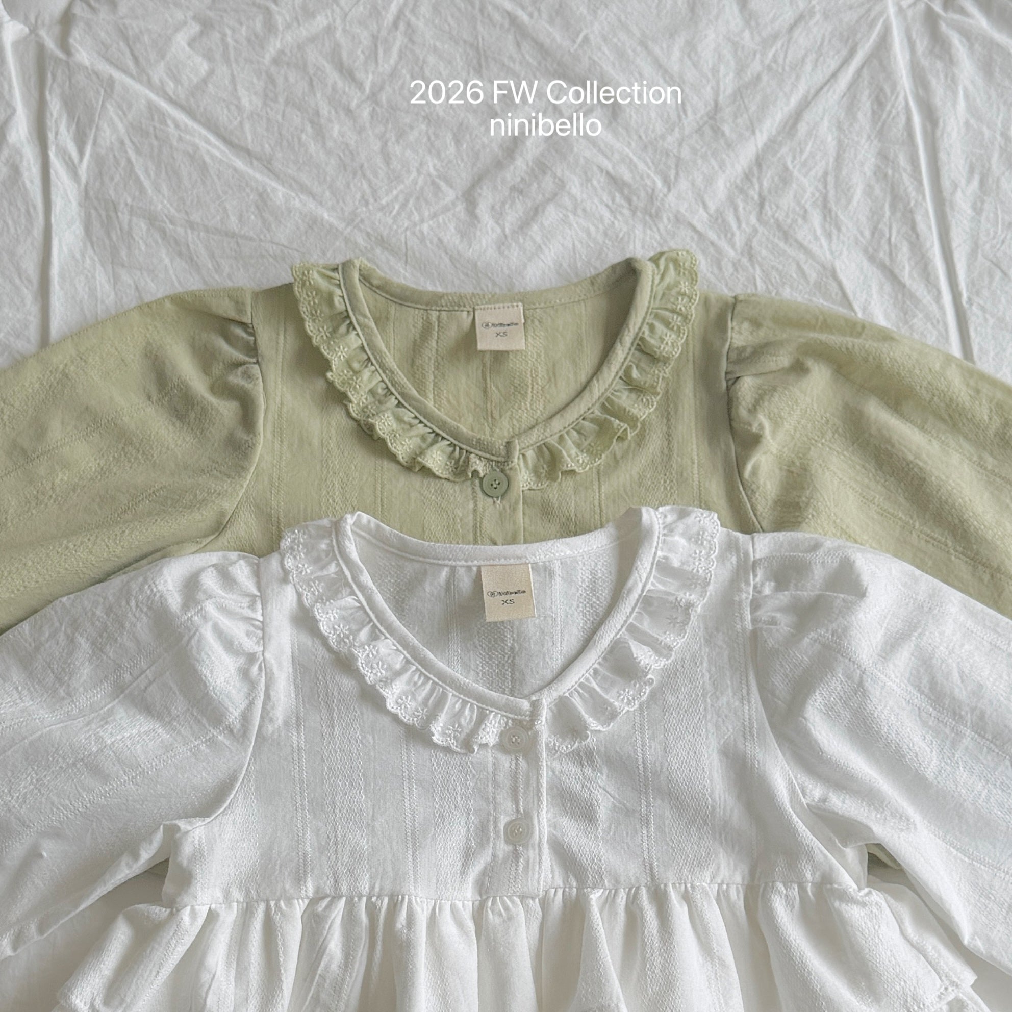 ［ninibello］Mone lace blouse