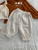 ［Lala land］Dot sausage pants