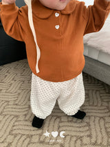 ［Lala land］Dot sausage pants
