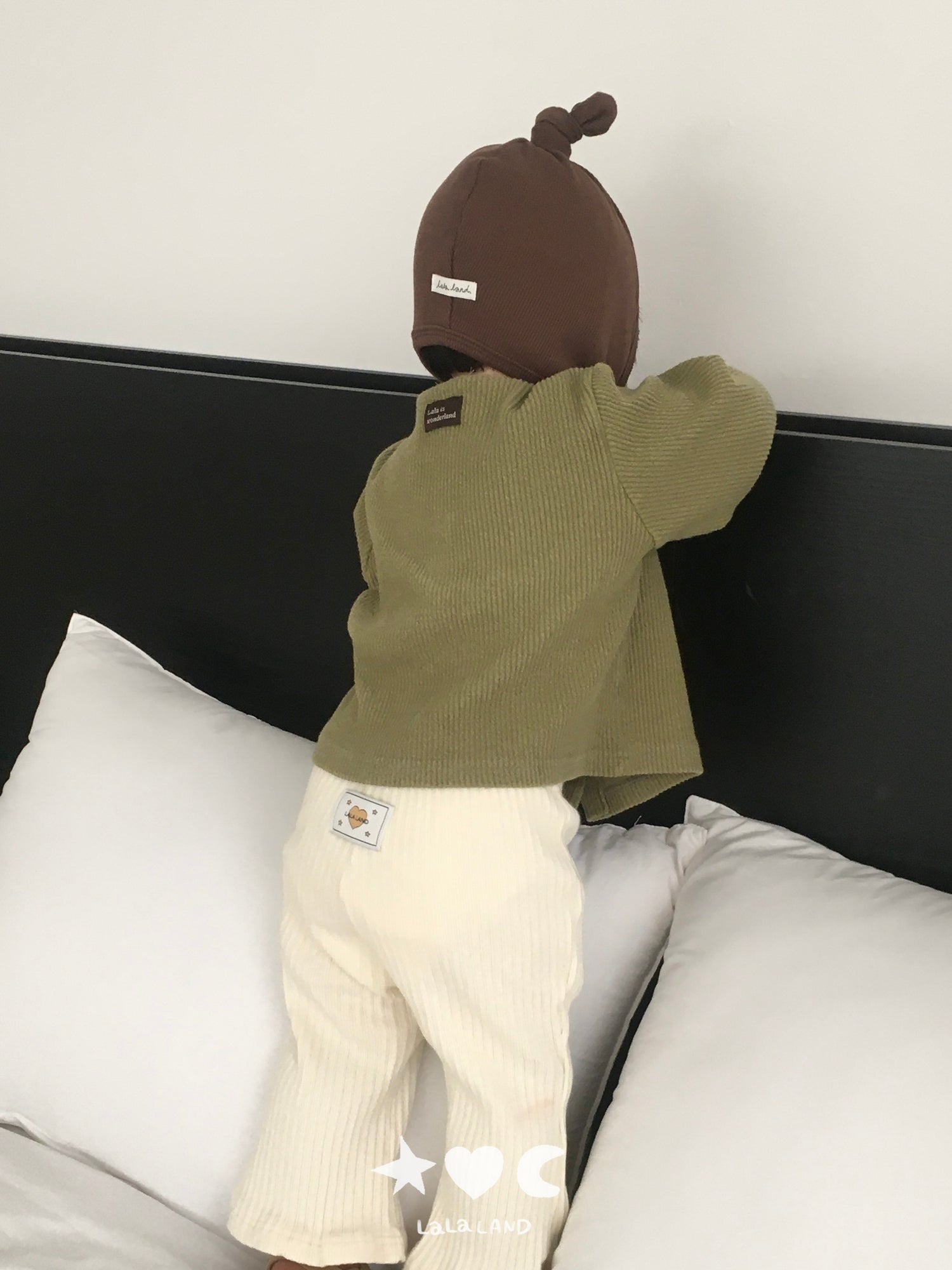 ［Lala land］Tulip rib pants
