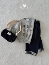 ［Lala land］Check roll up pants