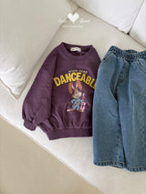 ［Lala land］Wide curveed pants