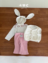 ［Lala land］Tulip rib pants