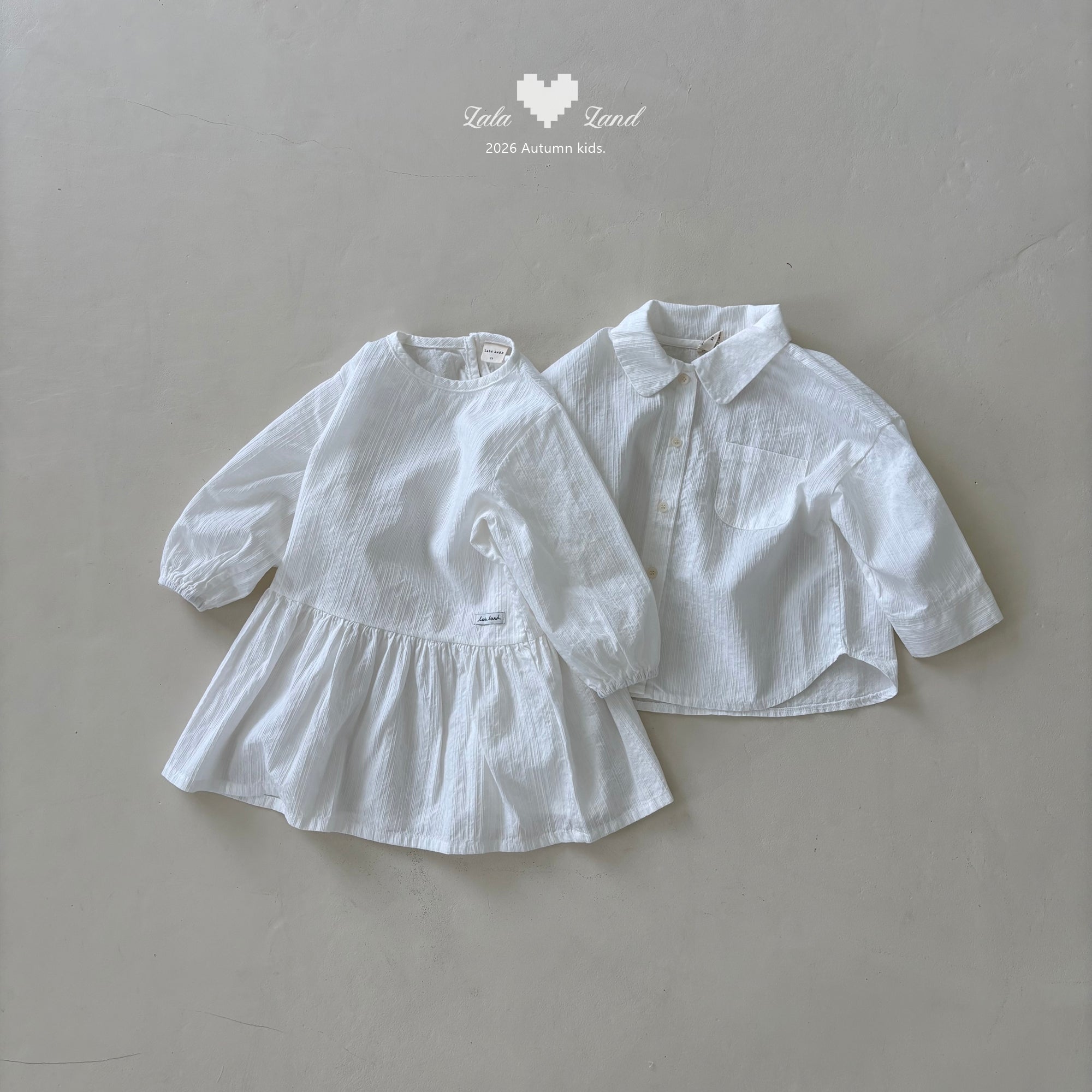 ［Lala land］Blooming long blouse
