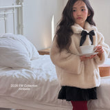 [ninibello] Classic fur jacket(ribbon set)