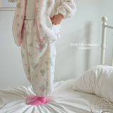 [ninibello] Bouquet boa jacket