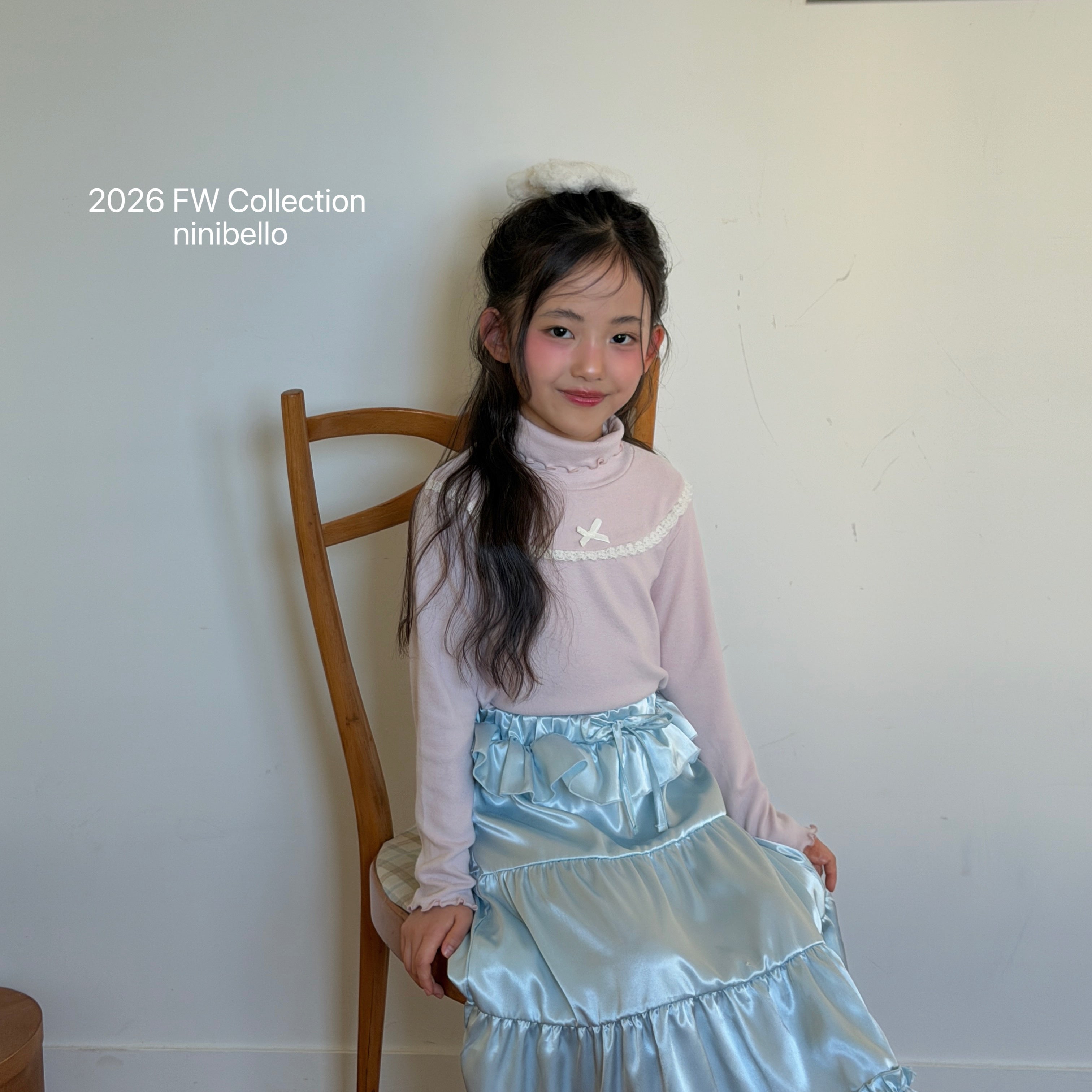 [ninibello] Bijou long skirt