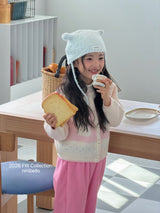 [ninibello] Snowman knit cardigan