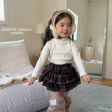 [ninibello] Carol check skirt