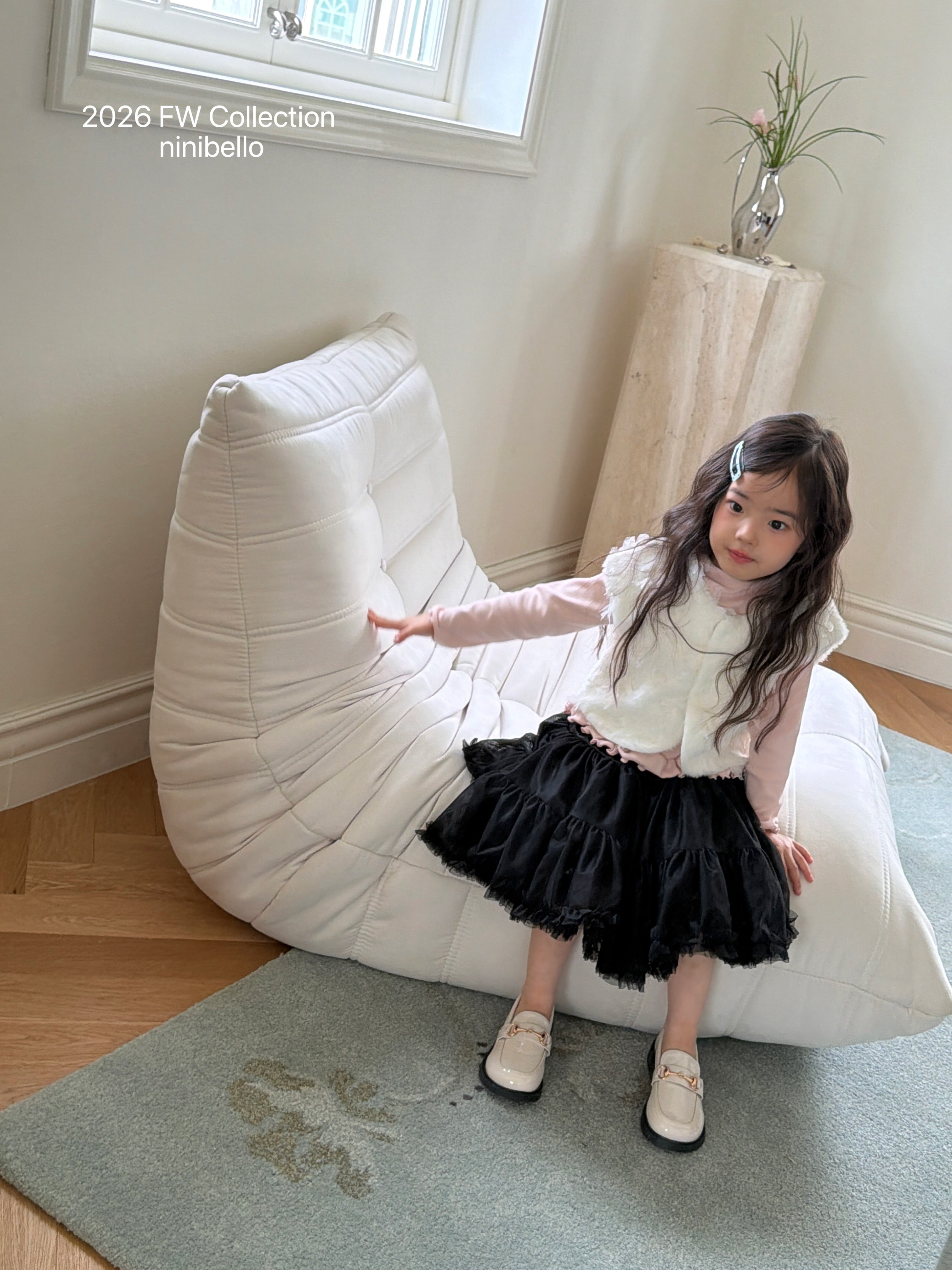 [ninibello] Odette fur skirt