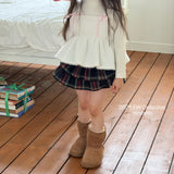 [ninibello] Carol check skirt