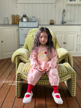 [ninibello] Petit ribbon jogger pants