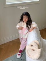 [ninibello] Snowman knit cardigan