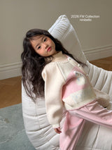 [ninibello] Snowman knit cardigan