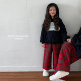 [ninibello] Carol check pants(adult)