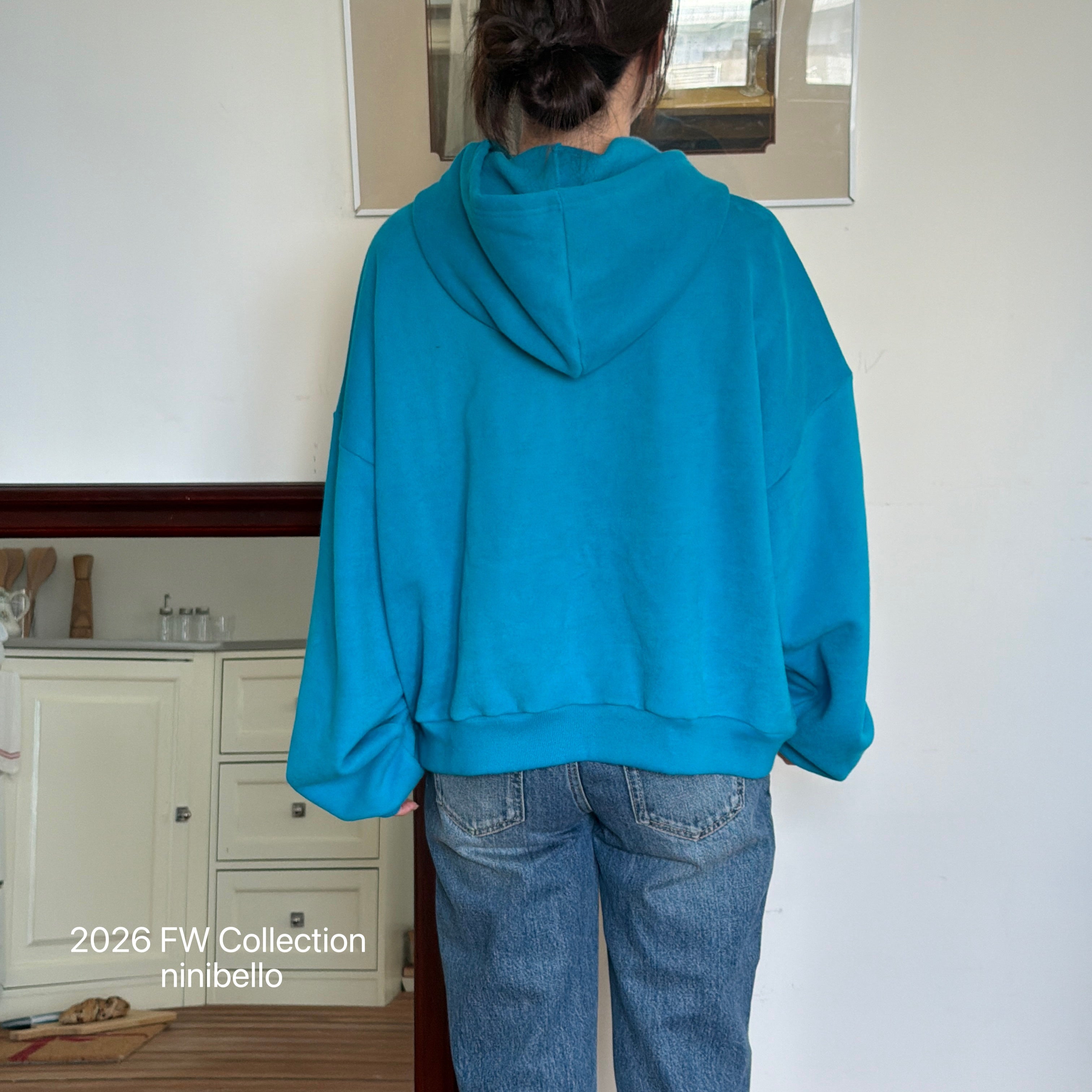 [ninibello] Cobalt hoodie(adult)