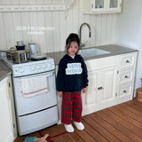 [ninibello] Carol check pants(kids)
