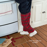 [ninibello] Carol check pants(kids)