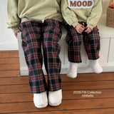 [ninibello] Carol check pants(adult)