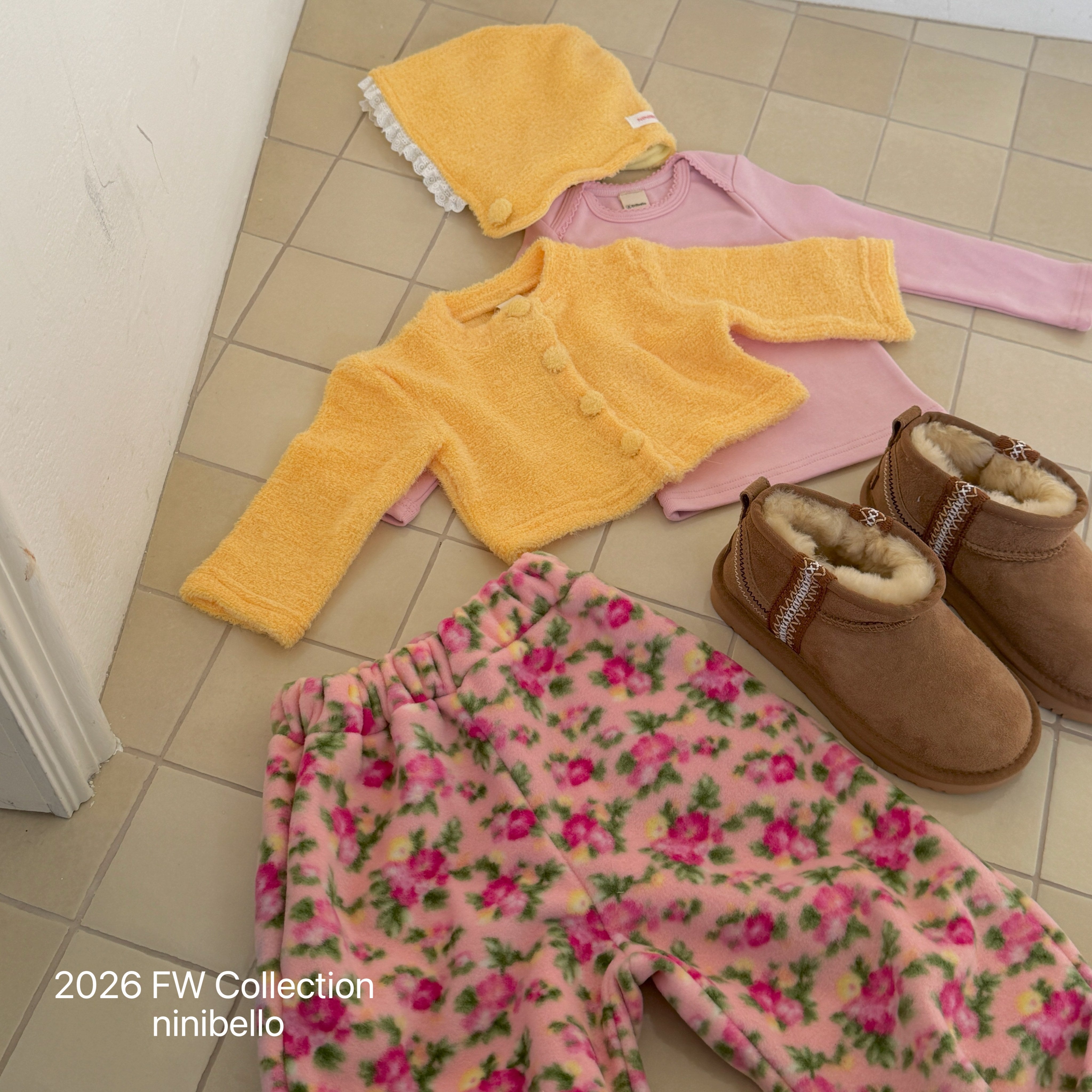 [ninibello] Mochi basic tee(baby)