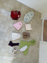 [ninibello] Carol check pants(kids)