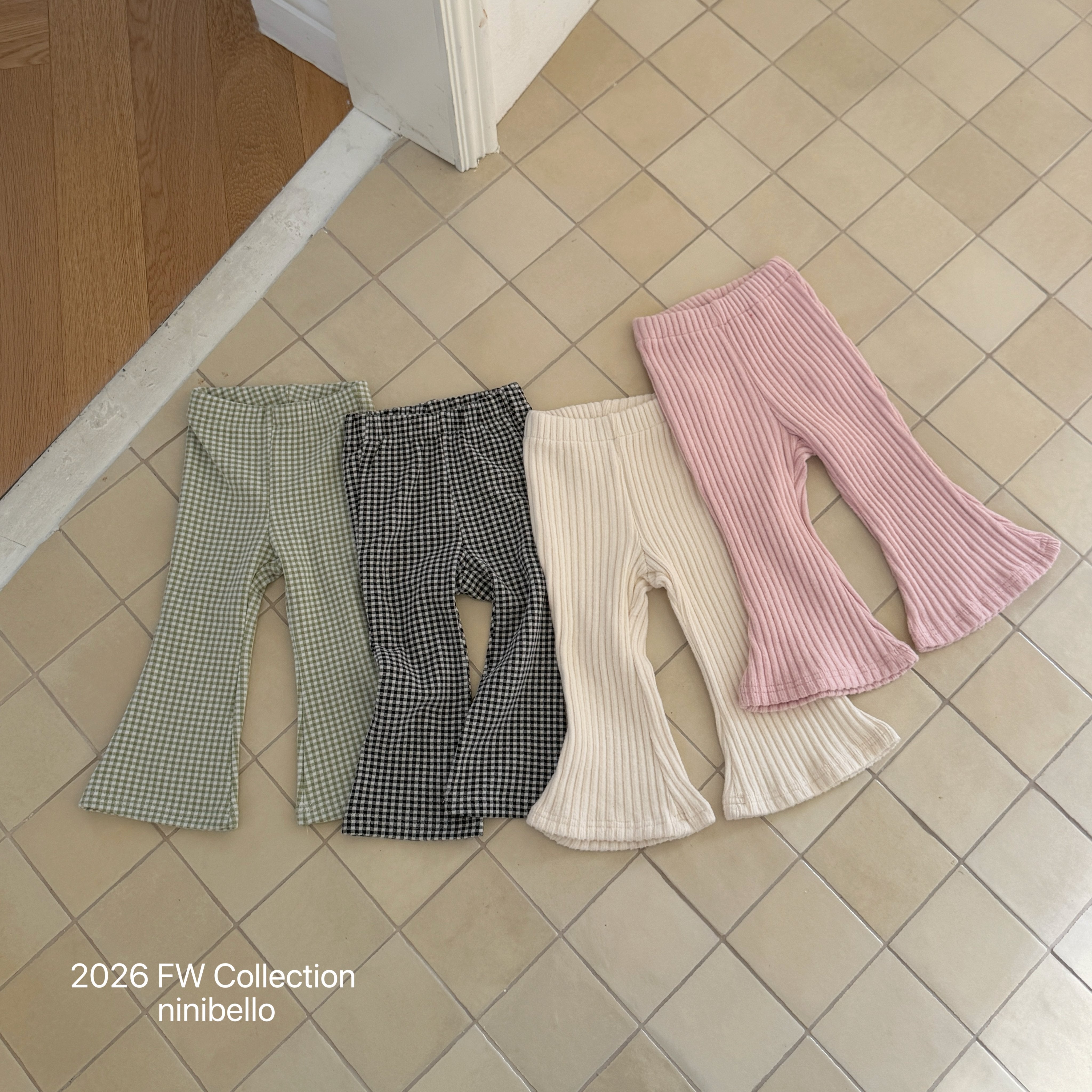 [ninibello] Toffee flare pants(baby)
