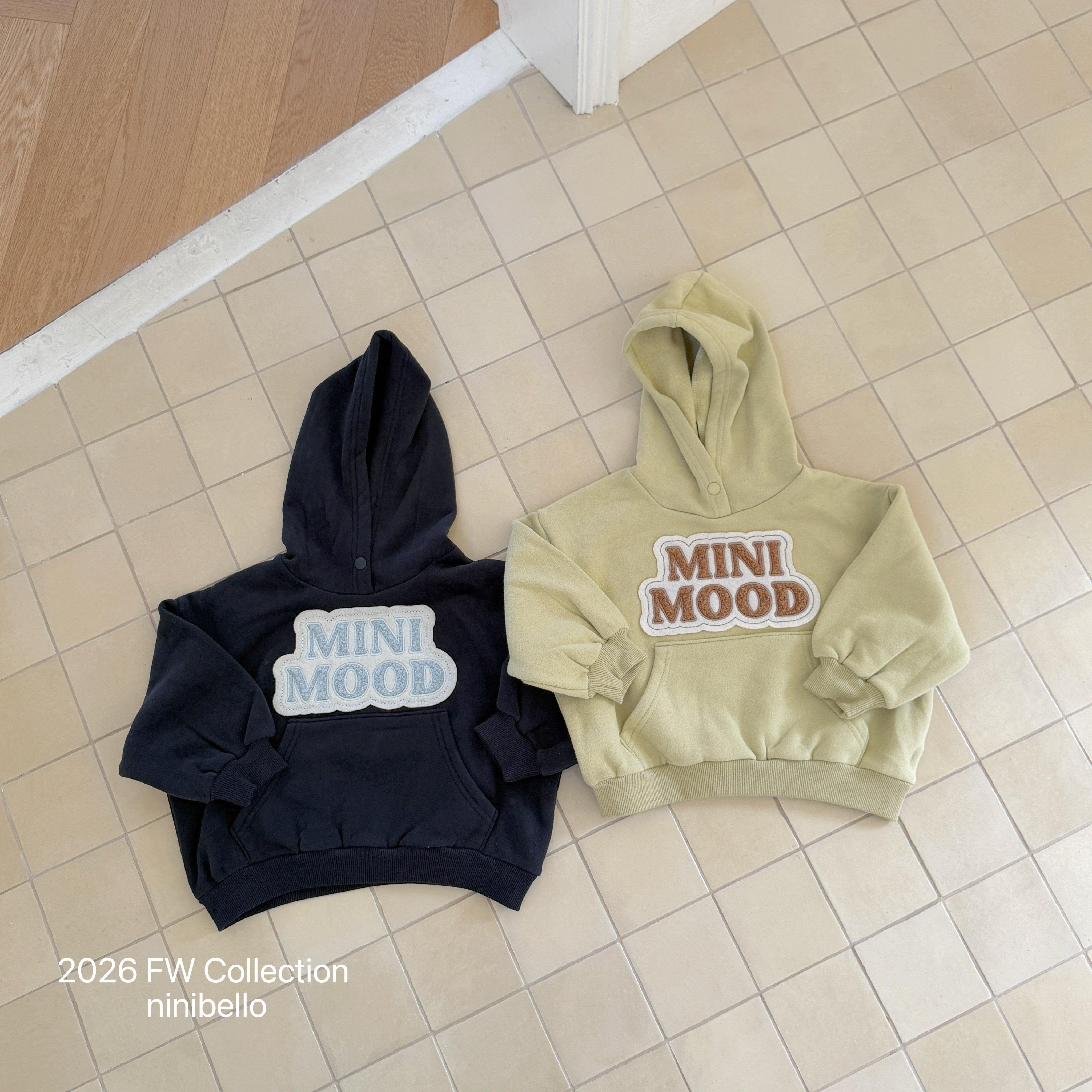 [ninibello] Mini mood hoodie(kids)