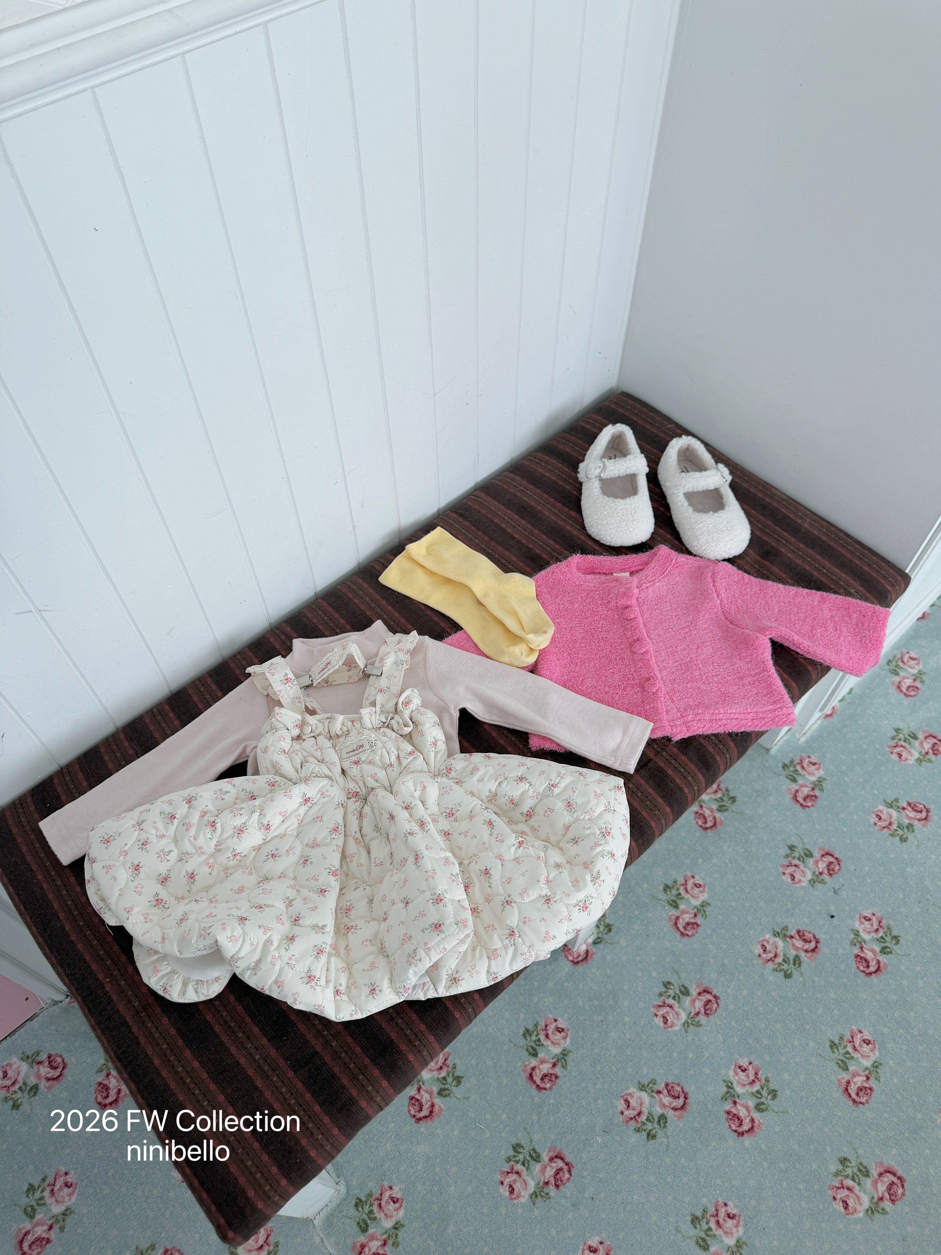 [ninibello] Picnic quilting one-piece