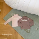 [ninibello] Mignon lace bottleneck tee