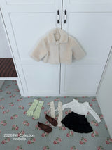 [ninibello] Classic fur jacket(ribbon set)