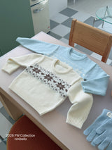 [ninibello] Nordic snow knit