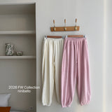 [ninibello] Velvet jogger pants(adult)