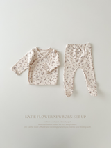 Katie flower newborn set up