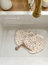 Katie flower bib