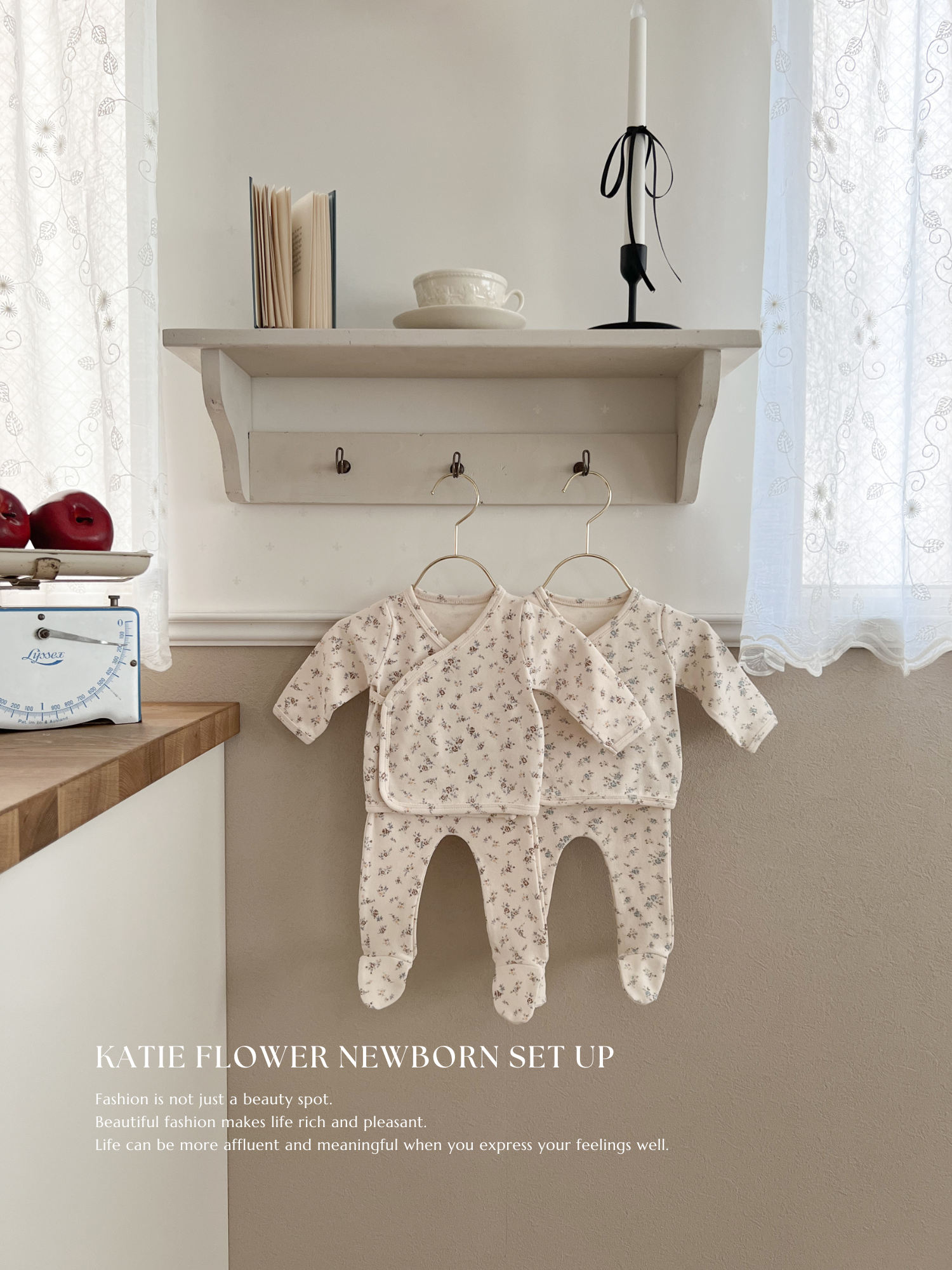 Katie newborn set (3 piece set)