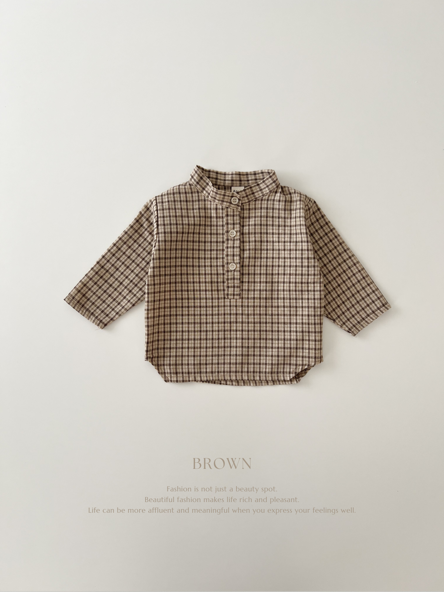 Luce check shirt