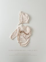 Ludia flower newborn suit