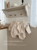 Ludia flower newborn suit