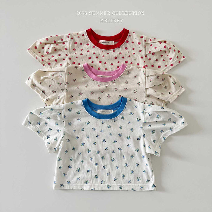 ［Melikay］Flower putt tee