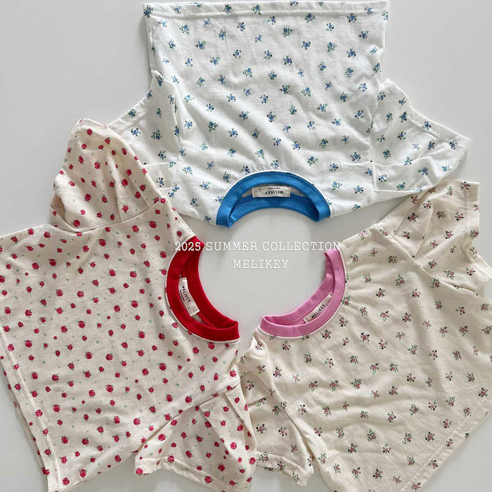 ［Melikay］Flower putt tee