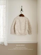 Mix cable knit pullover