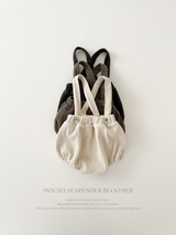 Mocha suspender bloomer